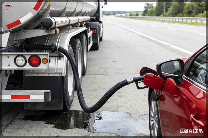 抚松汽车救援送水案例